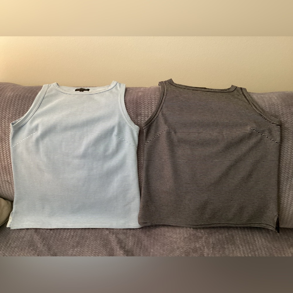 Two tops by Banana Republic, like new, from smoke free, pet free home